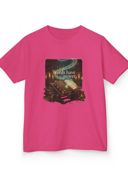 "Words Have Power" Kids Heavy Cotton Tee