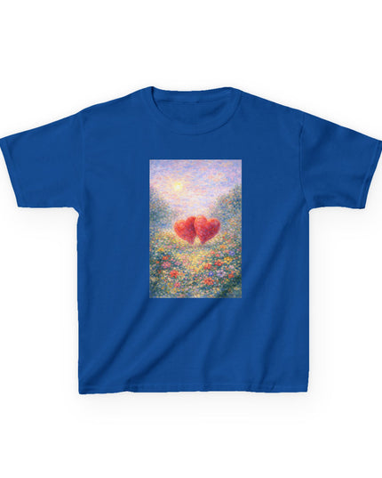 "Valentine's Day - Monet Style" Kids Heavy Cotton Tee