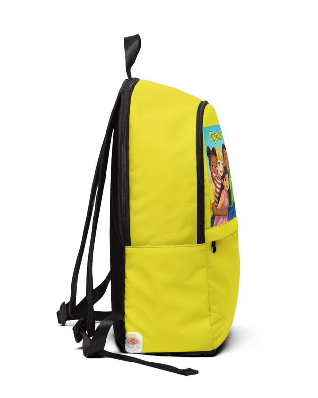 "Together We Are Loved" Unisex Fabric Backpack