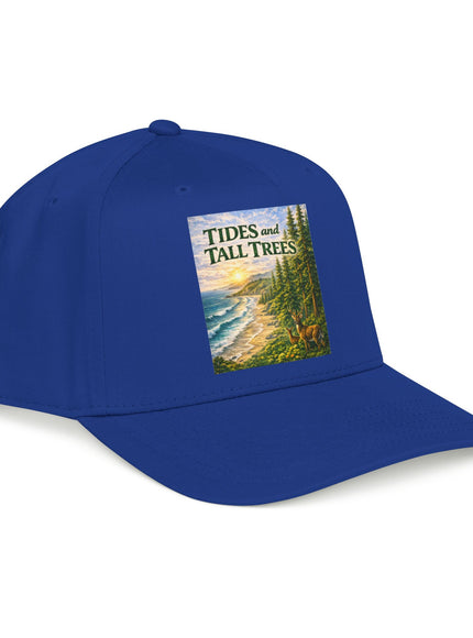 "Tides and Tall Trees" Mid Profile Baseball Cap