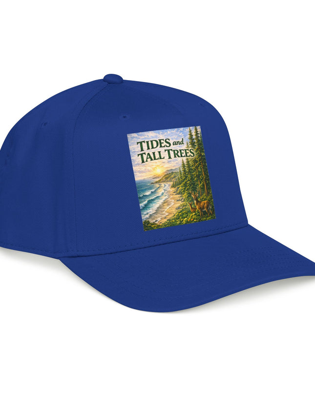 "Tides and Tall Trees" Mid Profile Baseball Cap