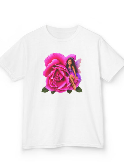"Rose Fairy" Kids Heavy Cotton Tee