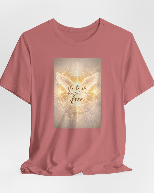 "The Truth Has Set Me Free" Unisex Jersey Short Sleeve Tee