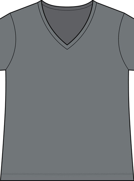 "Rooted in my Centerpoint" Women's Fine Jersey V-Neck Tee
