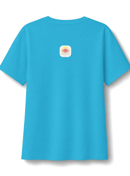 "Bendita y Bonita" Women's Relaxed Jersey Short Sleeve V-Neck Tee