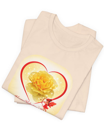 "Happy Valentine's Day" Unisex Jersey Short Sleeve Tee