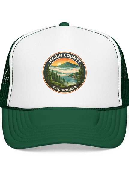 "Marin County, Above the Fog" Foam Trucker Hat