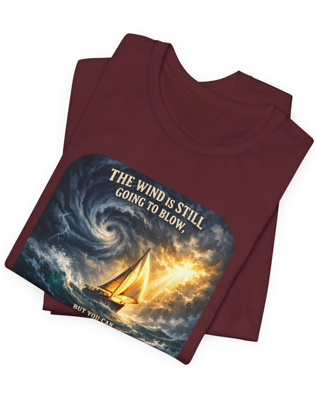 "Shift your Sails" Unisex Jersey Short Sleeve Tee