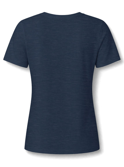 "Marin County, Above the Fog - no text" Women’s Relaxed Heather CVC V-Neck Tee