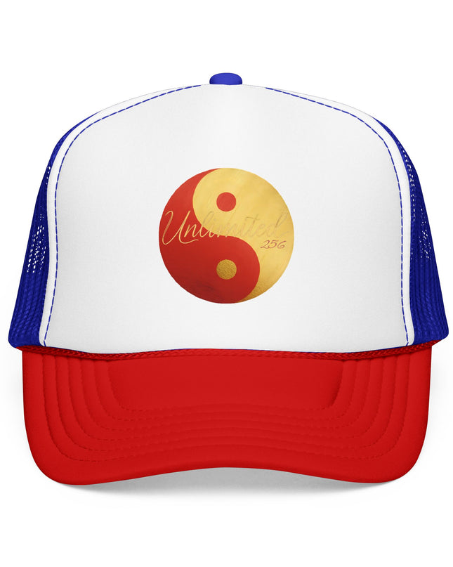 "Ying Yang, Unlimited 256" Foam Trucker Hat