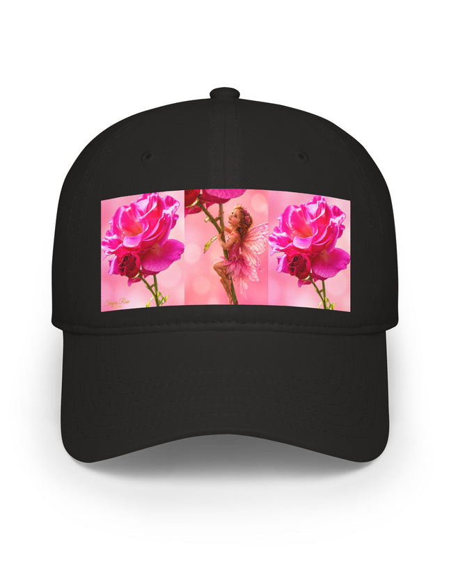 "Fairy Rose" Low Profile Baseball Cap