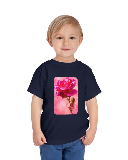 "Fairy Rose" Toddler Short Sleeve Tee