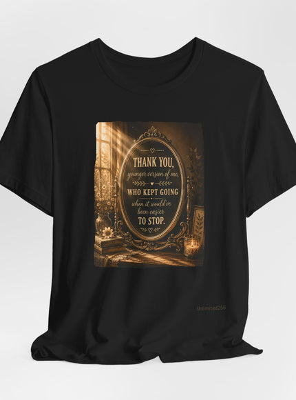 "Thank You" Unisex Jersey Short Sleeve Tee