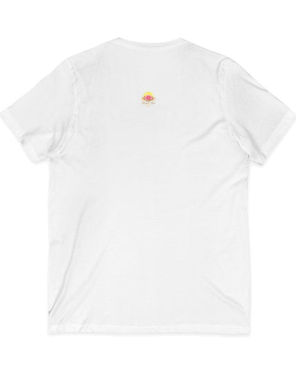 "Blessed and Beautiful" Ladies' V-Neck T-Shirt