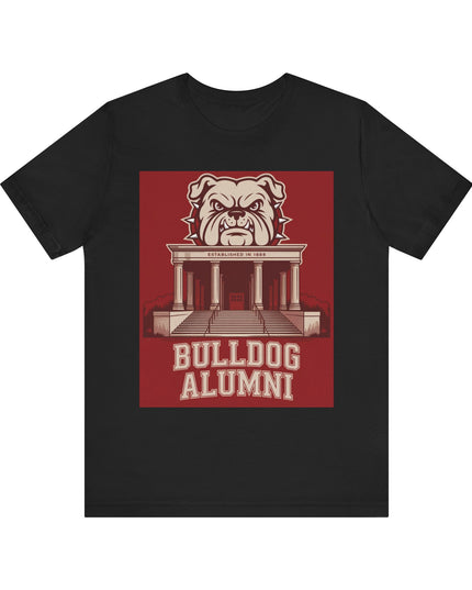 "Bulldog Alumni" Unisex Jersey Short Sleeve Tee