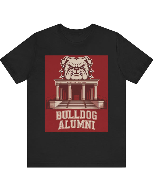 "Bulldog Alumni" Unisex Jersey Short Sleeve Tee