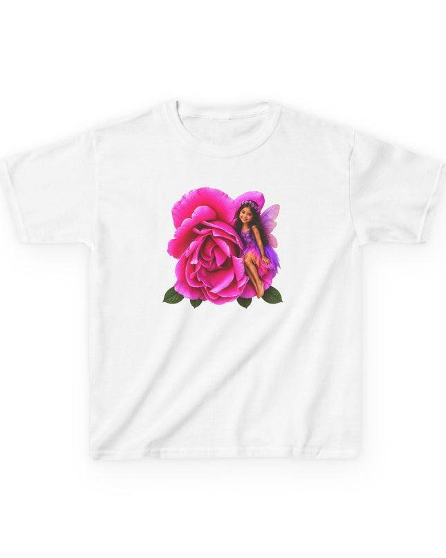"Rose Fairy" Kids Heavy Cotton Tee