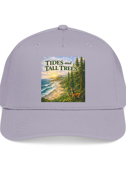 "Tides and Tall Trees" Mid Profile Baseball Cap