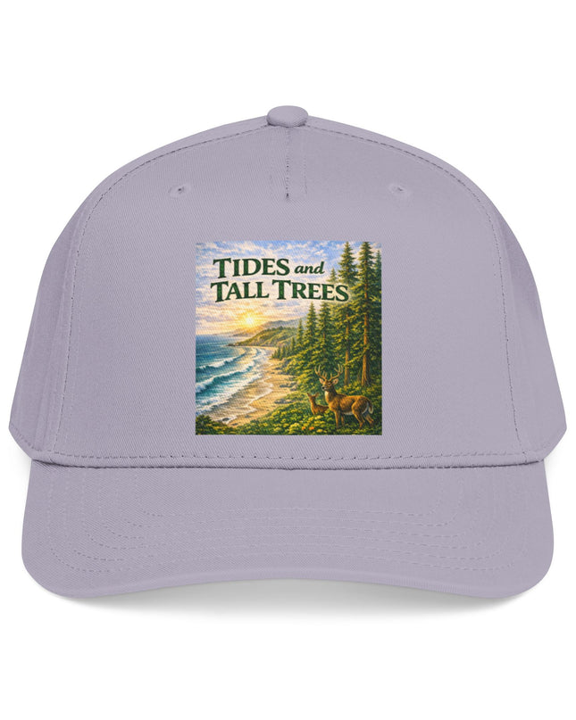 "Tides and Tall Trees" Mid Profile Baseball Cap