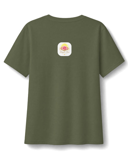"My Father Says I am Royalty" Women's Relaxed Jersey Short Sleeve V-Neck Tee