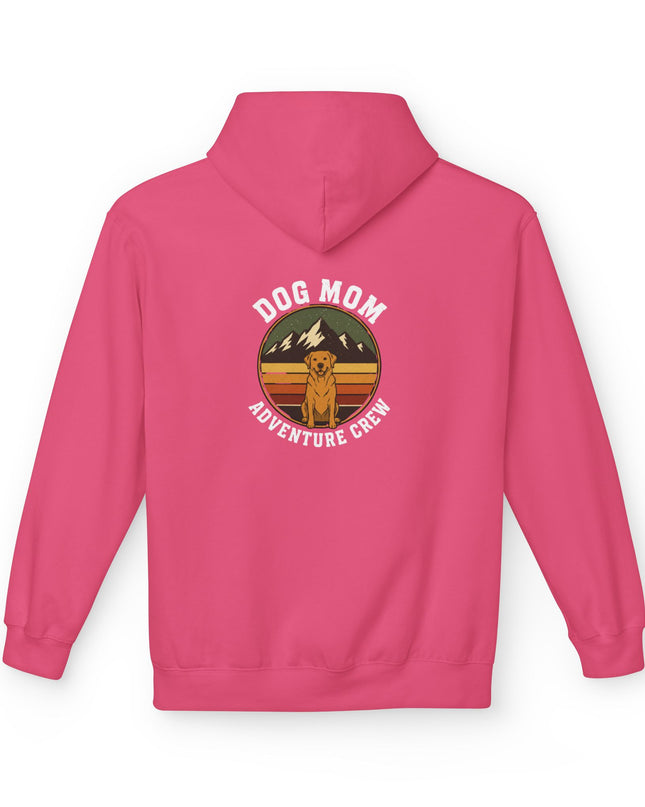 "Dog Mom" Unisex Midweight Softstyle Fleece Hoodie