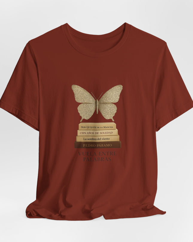 "Vuela entre Palabras" Unisex Jersey Short Sleeve Tee
