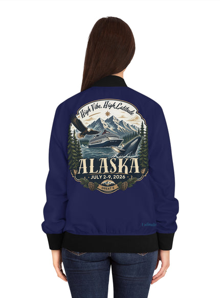 "Alaska" Women's Bomber Jacket (AOP)