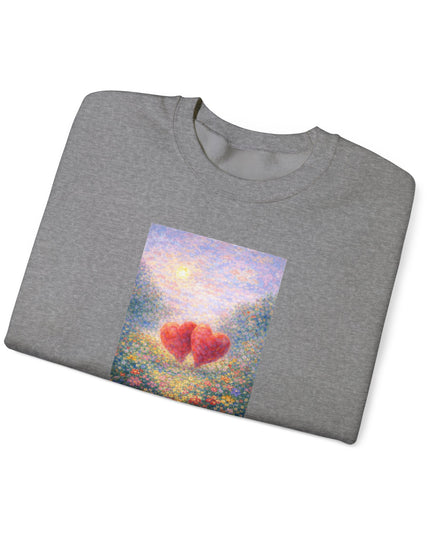 "Valentine's Day - Monet Style" Unisex Adult Sweatshirt