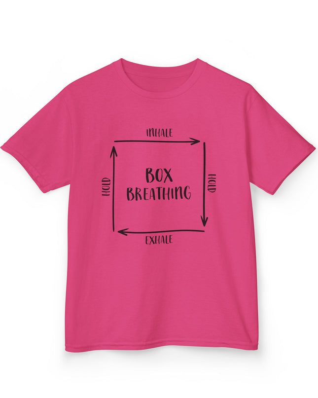 "Box Breathing" Kids Heavy Cotton Tee