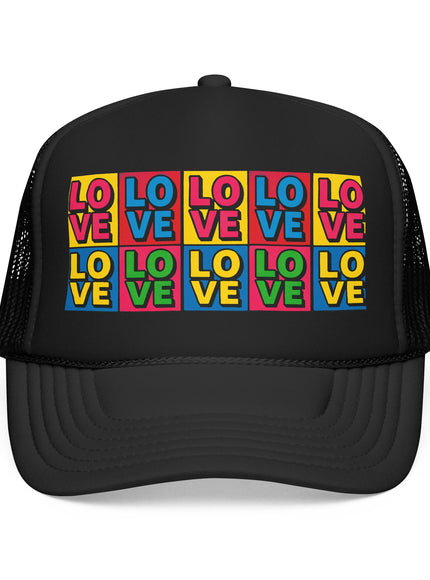 "Andy Warhol LOVE" Foam Trucker Hat