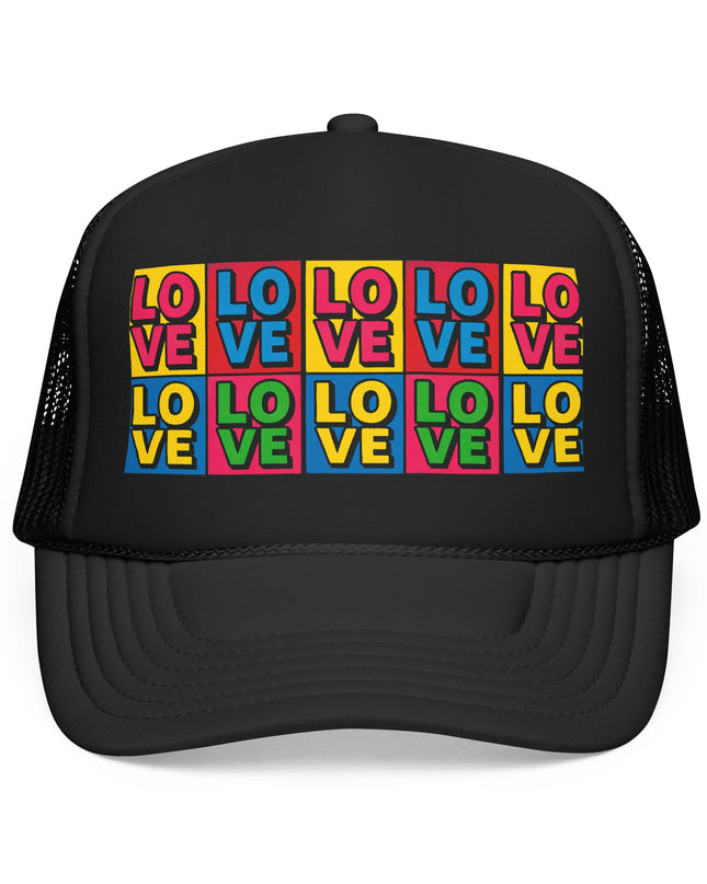 "Andy Warhol LOVE" Foam Trucker Hat