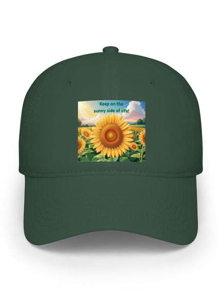 "Keep on the Sunny Side of Life" Low Profile Baseball Cap