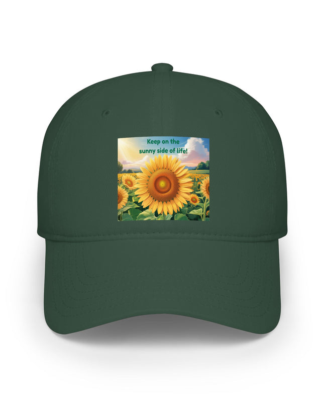 "Keep on the Sunny Side of Life" Low Profile Baseball Cap
