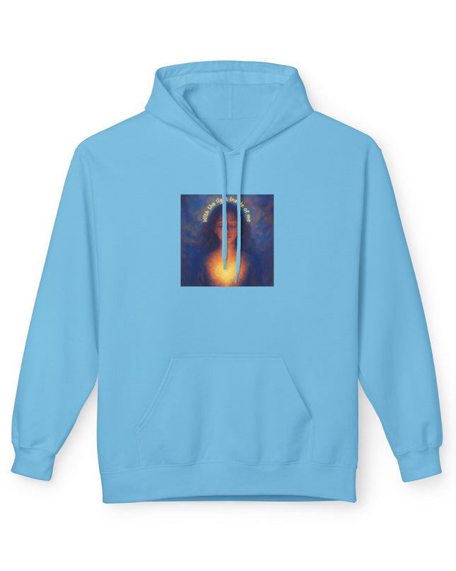 "With the Light Inside of Me" Unisex Midweight Softstyle Fleece Hoodie