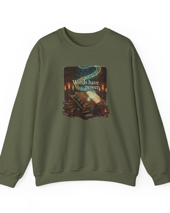 "Words Have Power" Unisex Adult Sweatshirt