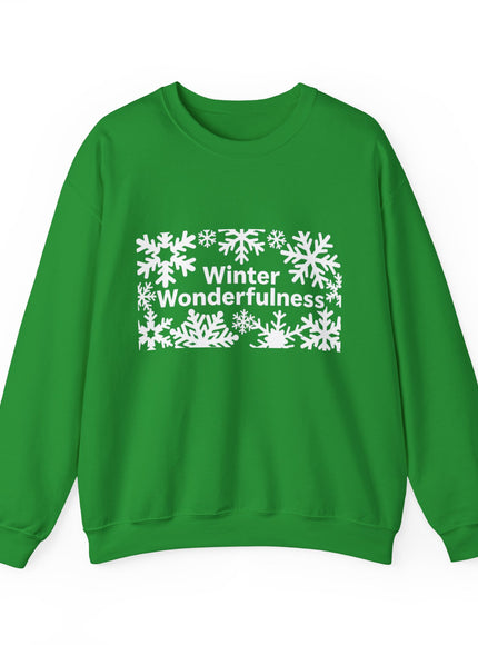 "Winter Wonderfulness" Unisex Adult Sweatshirt