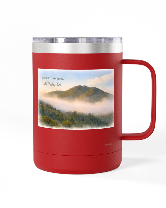 "Mount Tamalpais, Mill Valley, California" Coffee Mug Tumbler, 15oz