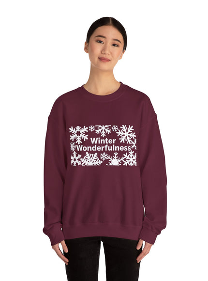 "Winter Wonderfulness" Unisex Adult Sweatshirt