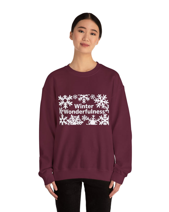 "Winter Wonderfulness" Unisex Adult Sweatshirt