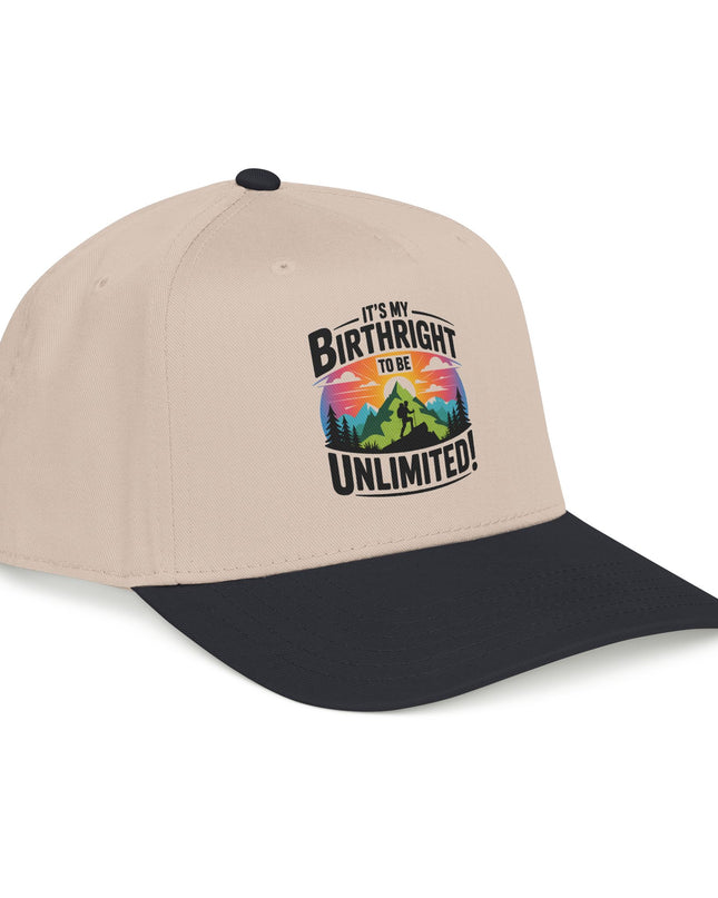 "It's my Birthright to be Unlimited" Mid Profile Baseball Cap