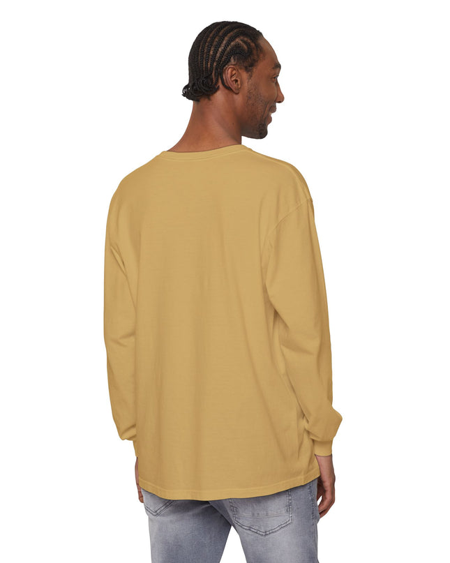 "Tides and Tall Trees" Unisex Garment-dyed Long Sleeve T-Shirt