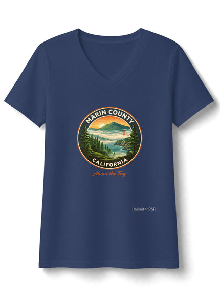 "Above the Fog" Women's Fan Favorite V-Neck Tee