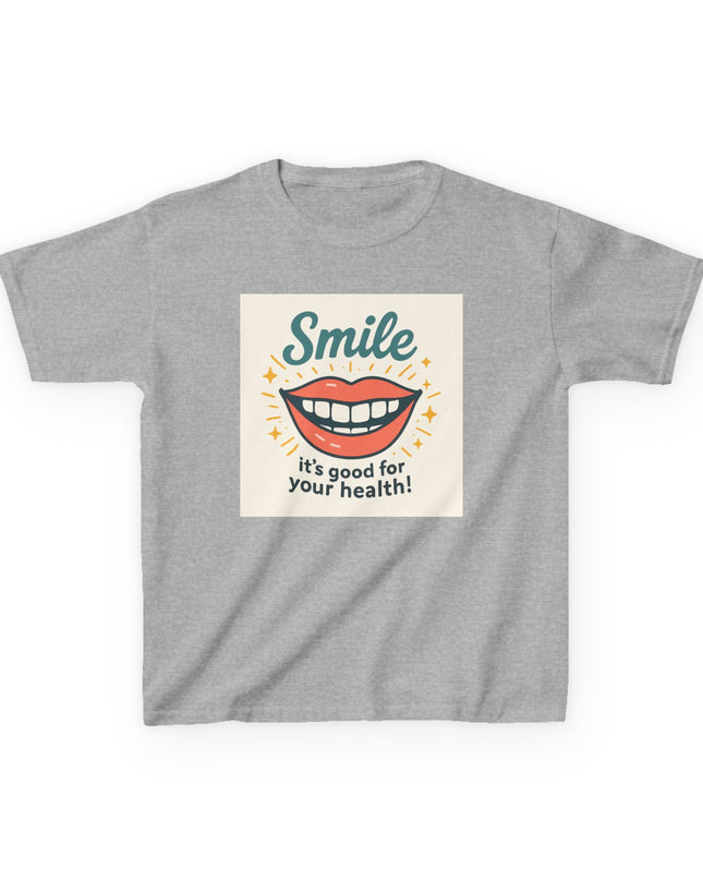 "Smile" Kids Heavy Cotton Tee