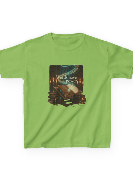 "Words Have Power" Kids Heavy Cotton Tee