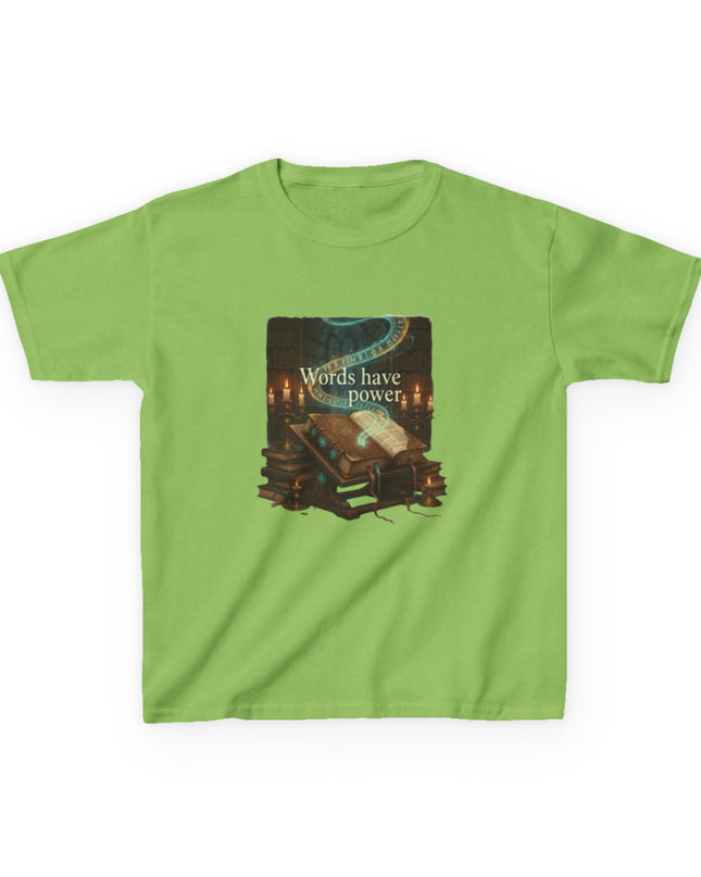 "Words Have Power" Kids Heavy Cotton Tee