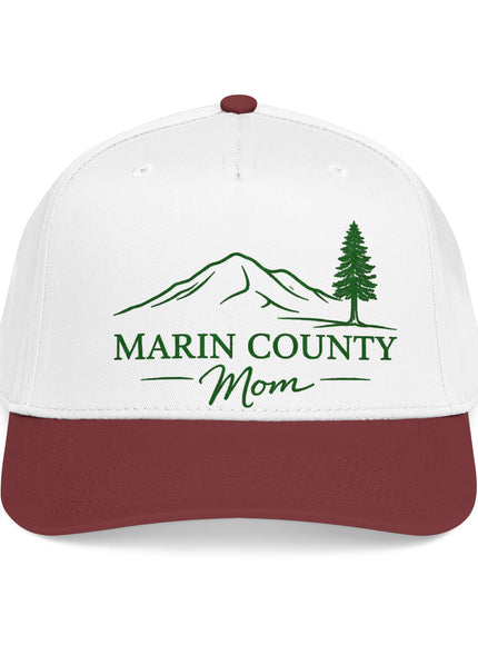 "Marin County Mom" Mid Profile Baseball Cap