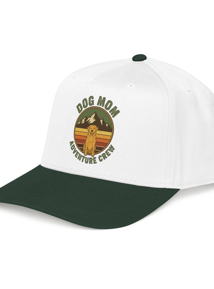 "Dog Mom" Mid Profile Baseball Cap