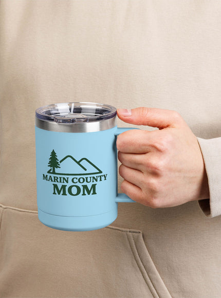 "Marin Country Mom" Coffee Mug Tumbler, 15oz