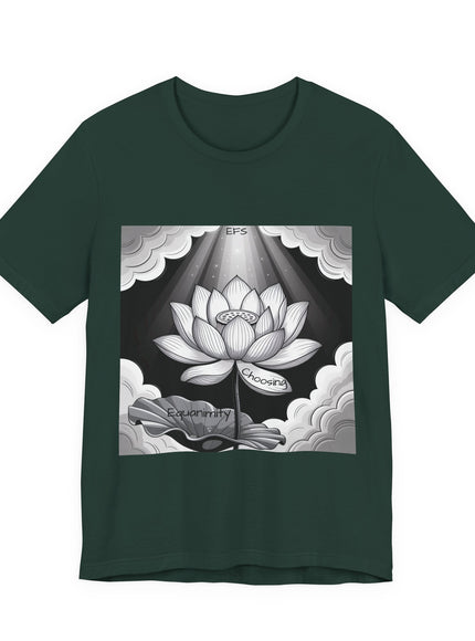 "Choosing Equanimity, EFS (Energy for Success)" Unisex Jersey Short Sleeve Tee
