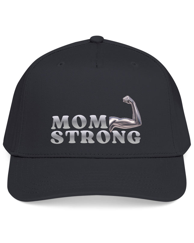 "Mom Strong" Mid Profile Baseball Cap